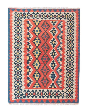 Tappeto Kelim - Orientale - 174 x 128 cm - rosso