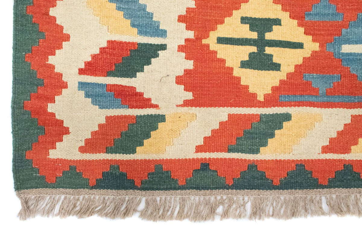 Tappeto Kelim - Orientale - 184 x 120 cm - arancione