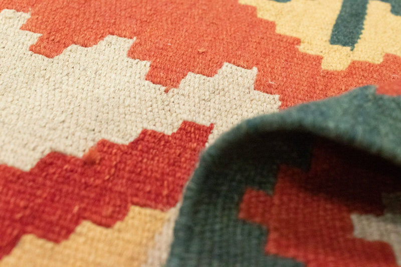 Tappeto Kelim - Orientale - 184 x 120 cm - arancione