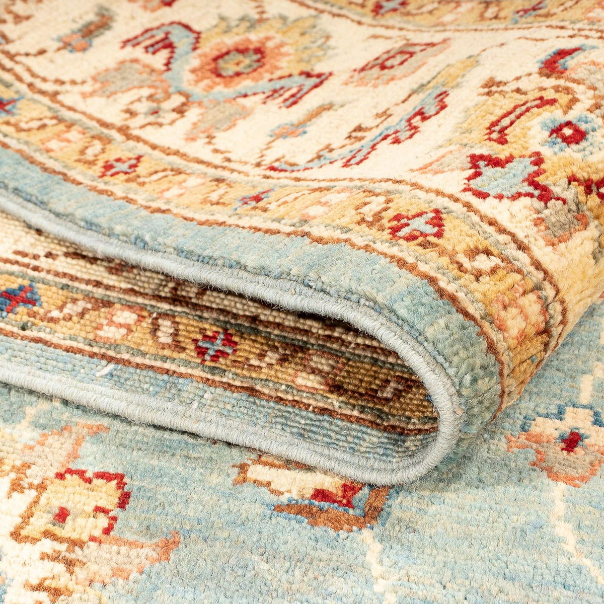 Tappeto Ziegler - 161 x 103 cm - blu chiaro