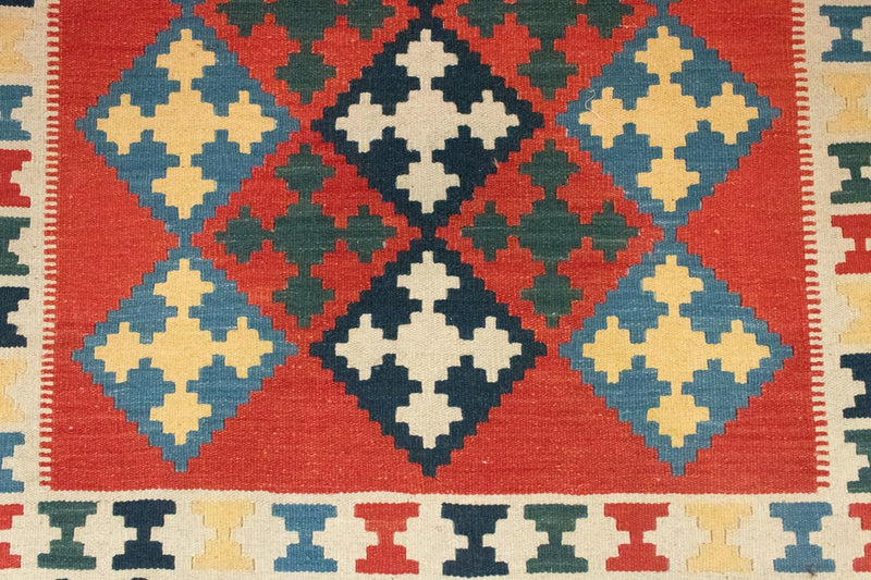 Tappeto Kelim - Orientale - 176 x 125 cm - arancione