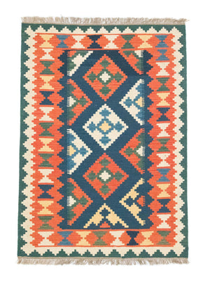 Tappeto Kelim - Orientale - 182 x 130 cm - arancione