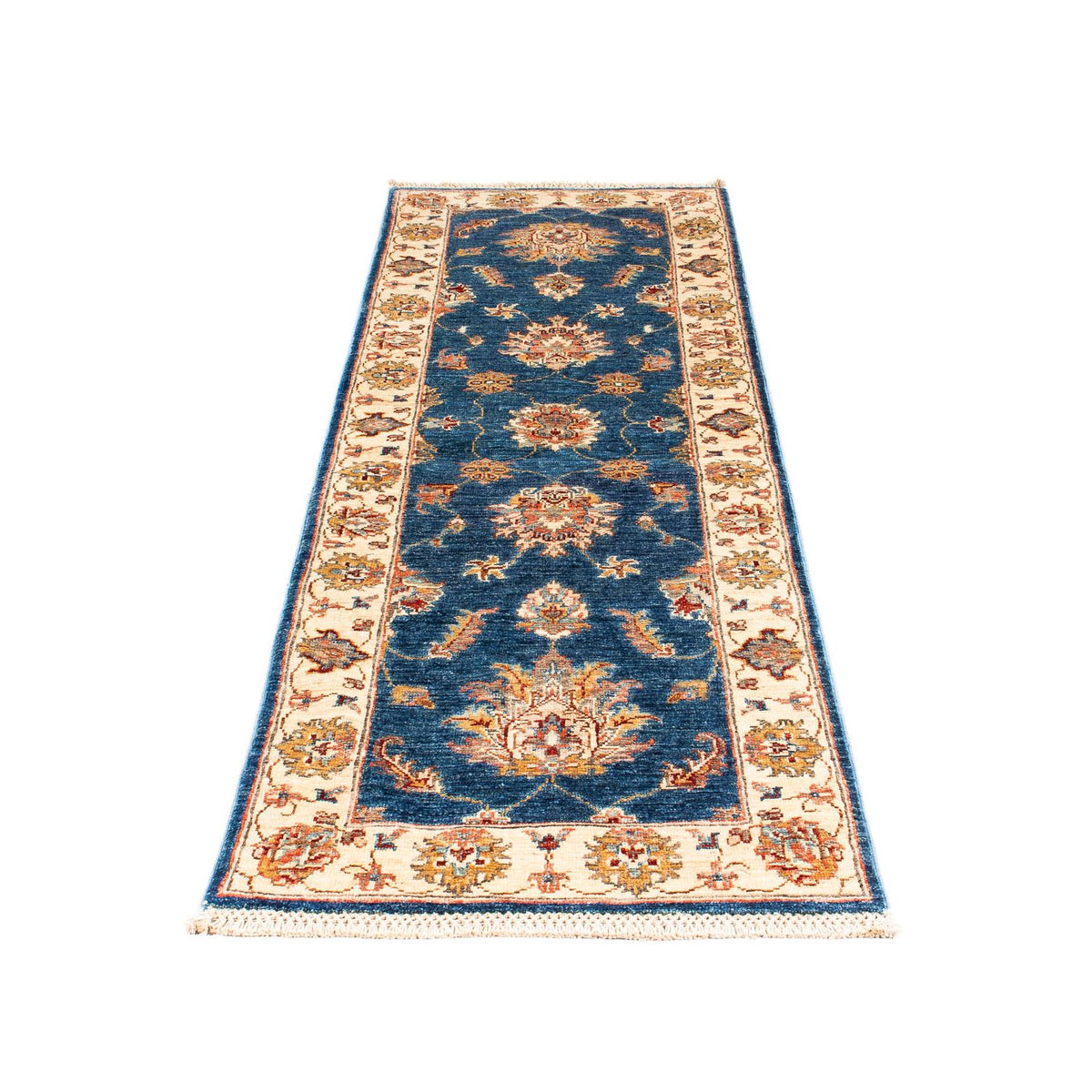 Tappeto corsia Tappeto Ziegler - 185 x 63 cm - blu scuro