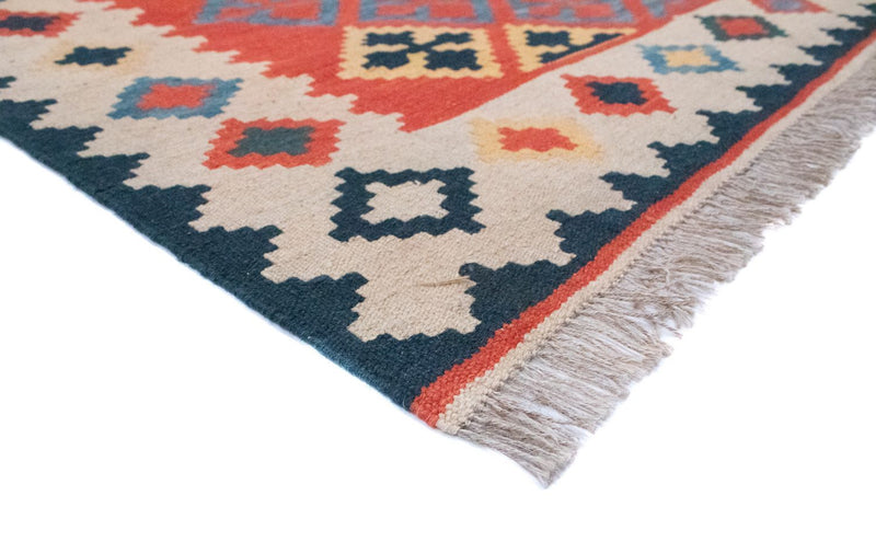 Tappeto Kelim - Orientale - 186 x 120 cm - arancione
