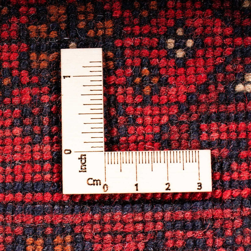 Tappeto afgano - Kunduz - 146 x 102 cm - rosso scuro