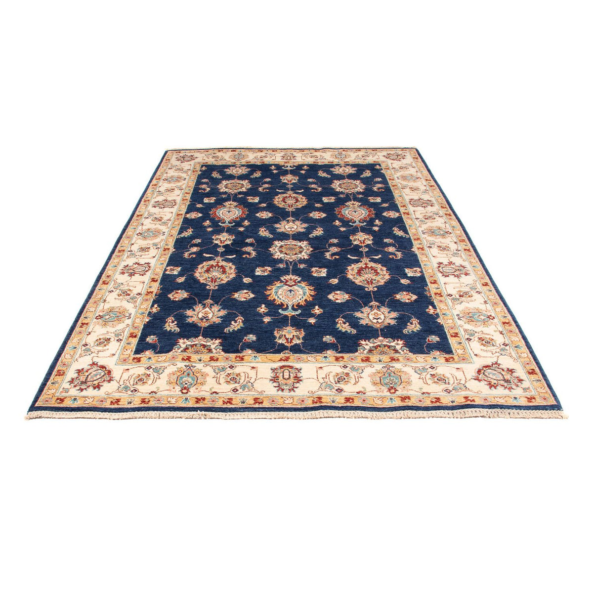 Tappeto Ziegler - 242 x 175 cm - blu scuro