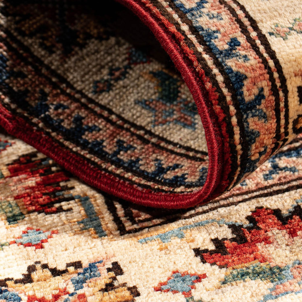 Tappeto Ziegler - Kazak - 86 x 60 cm - ruggine