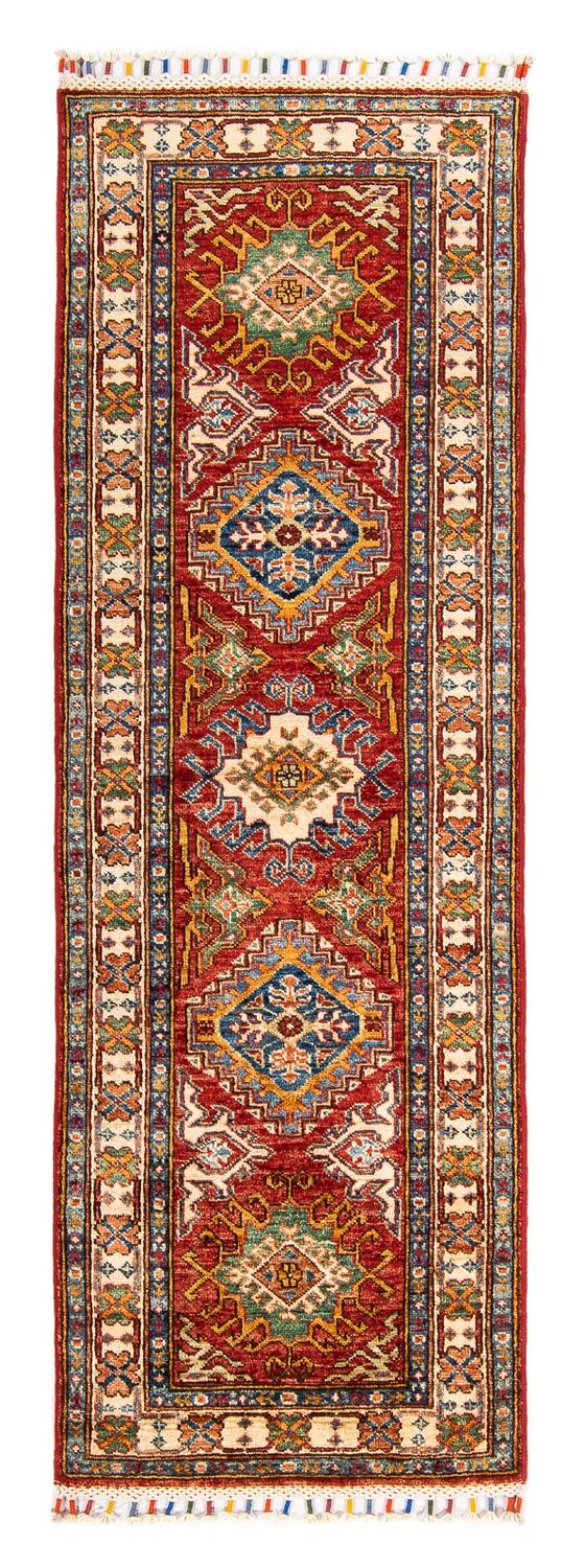 Tappeto corsia Tappeto Ziegler - Kazak - 178 x 60 cm - rosso scuro