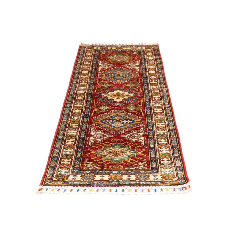 Tappeto corsia Tappeto Ziegler - Kazak - 178 x 60 cm - rosso scuro