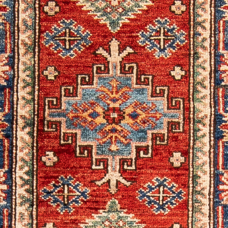 Tappeto corsia Tappeto Ziegler - Kazak - 173 x 56 cm - rosso scuro