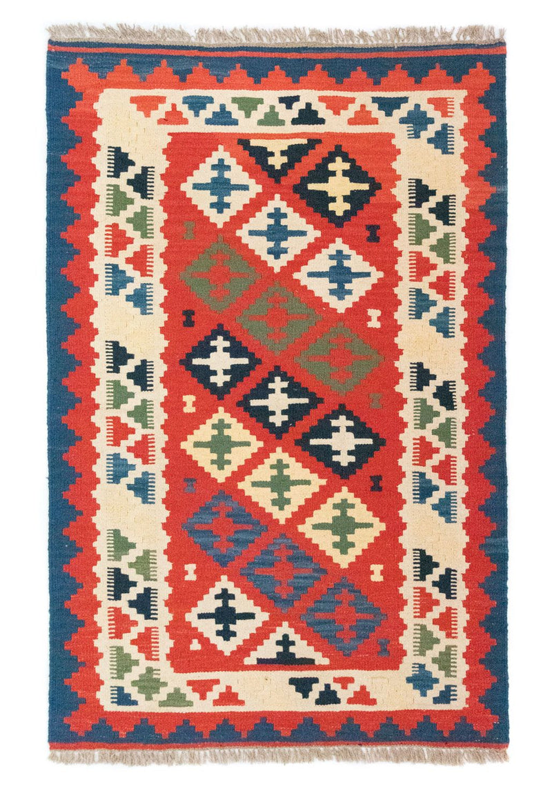 Tappeto Kelim - Orientale - 150 x 102 cm - multicolore