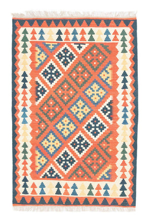 Tappeto Kelim - Orientale - 154 x 101 cm - arancione