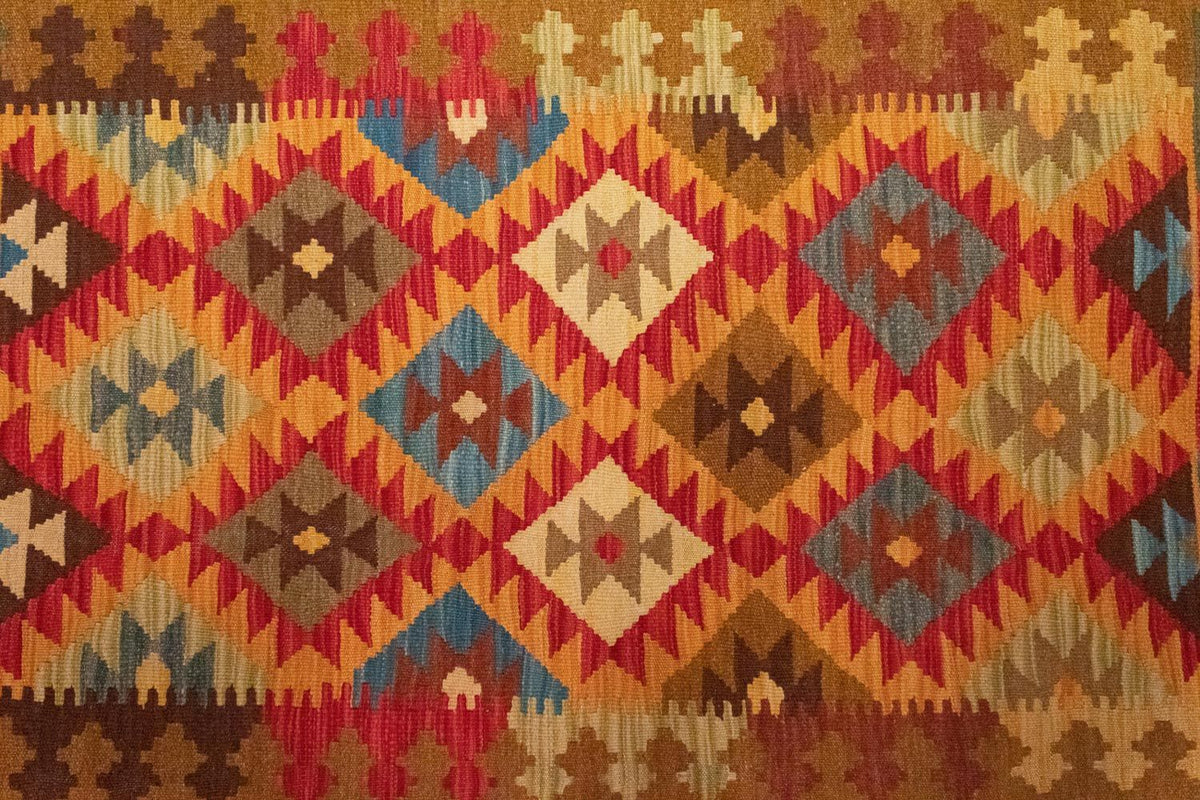 Tappeto Kelim - Orientale - 155 x 99 cm - marrone