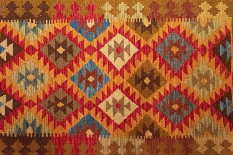 Tappeto Kelim - Orientale - 155 x 99 cm - marrone