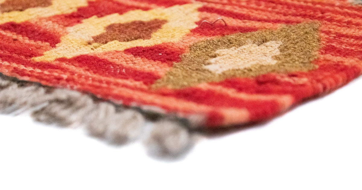 Tappeto Kelim - Orientale - 141 x 97 cm - arancione