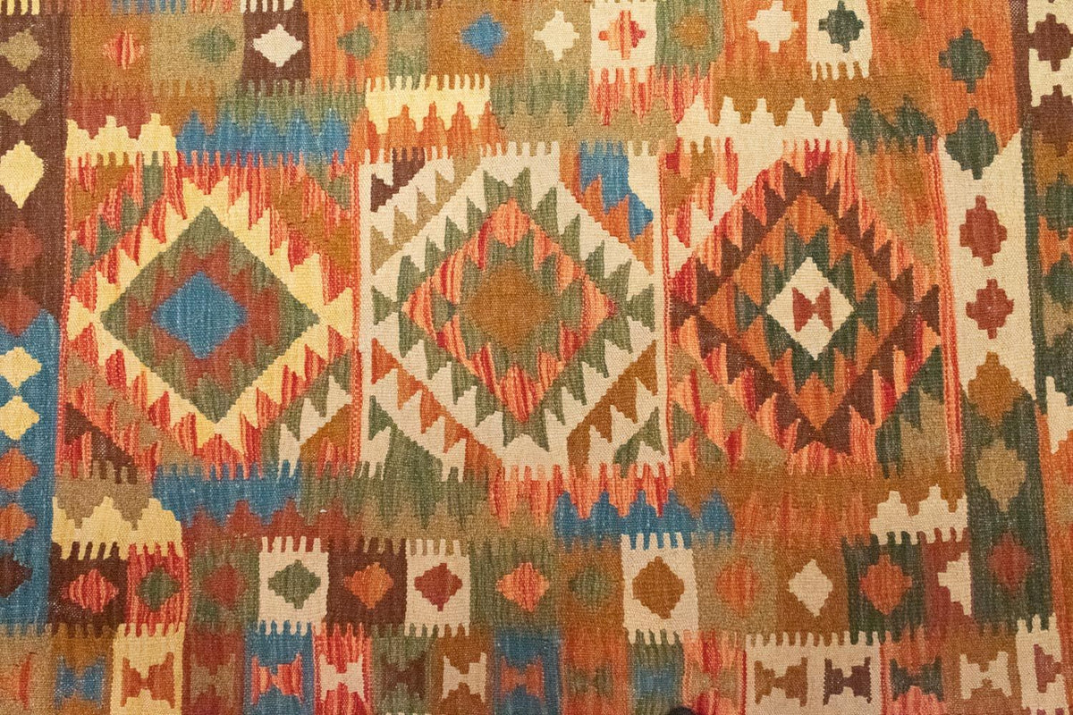 Tappeto Kelim - Orientale - 146 x 100 cm - arancione