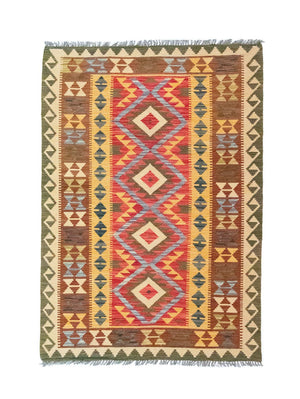 Tappeto Kelim - Orientale - 154 x 107 cm - verde
