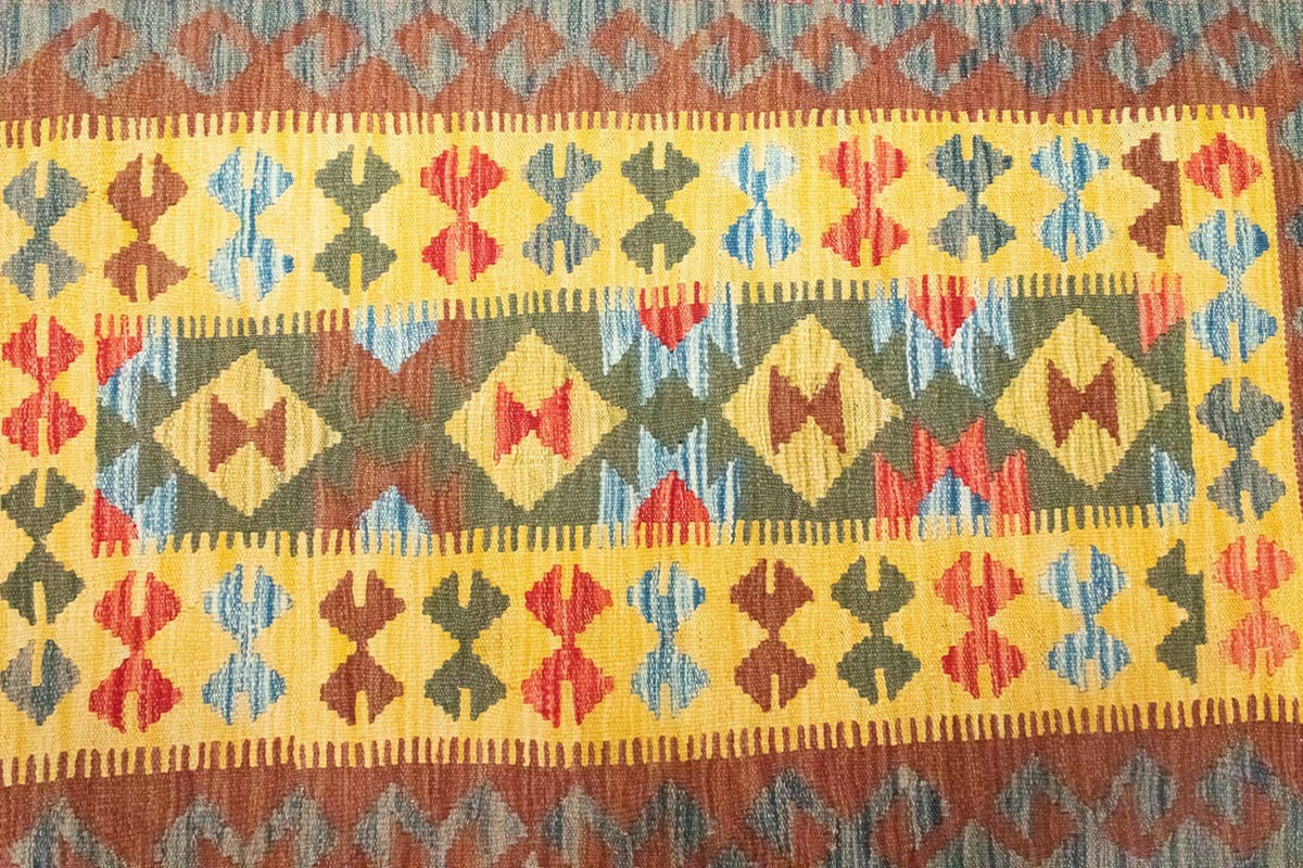 Tappeto Kelim - Orientale - 149 x 98 cm - giallo