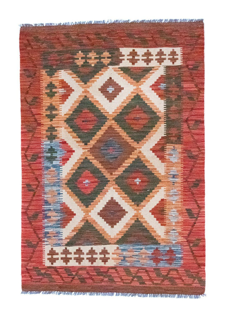 Tappeto Kelim - Orientale - 152 x 104 cm - multicolore