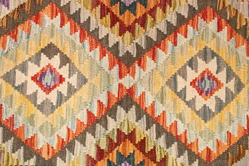 Tappeto Kelim - Orientale - 147 x 97 cm - arancione