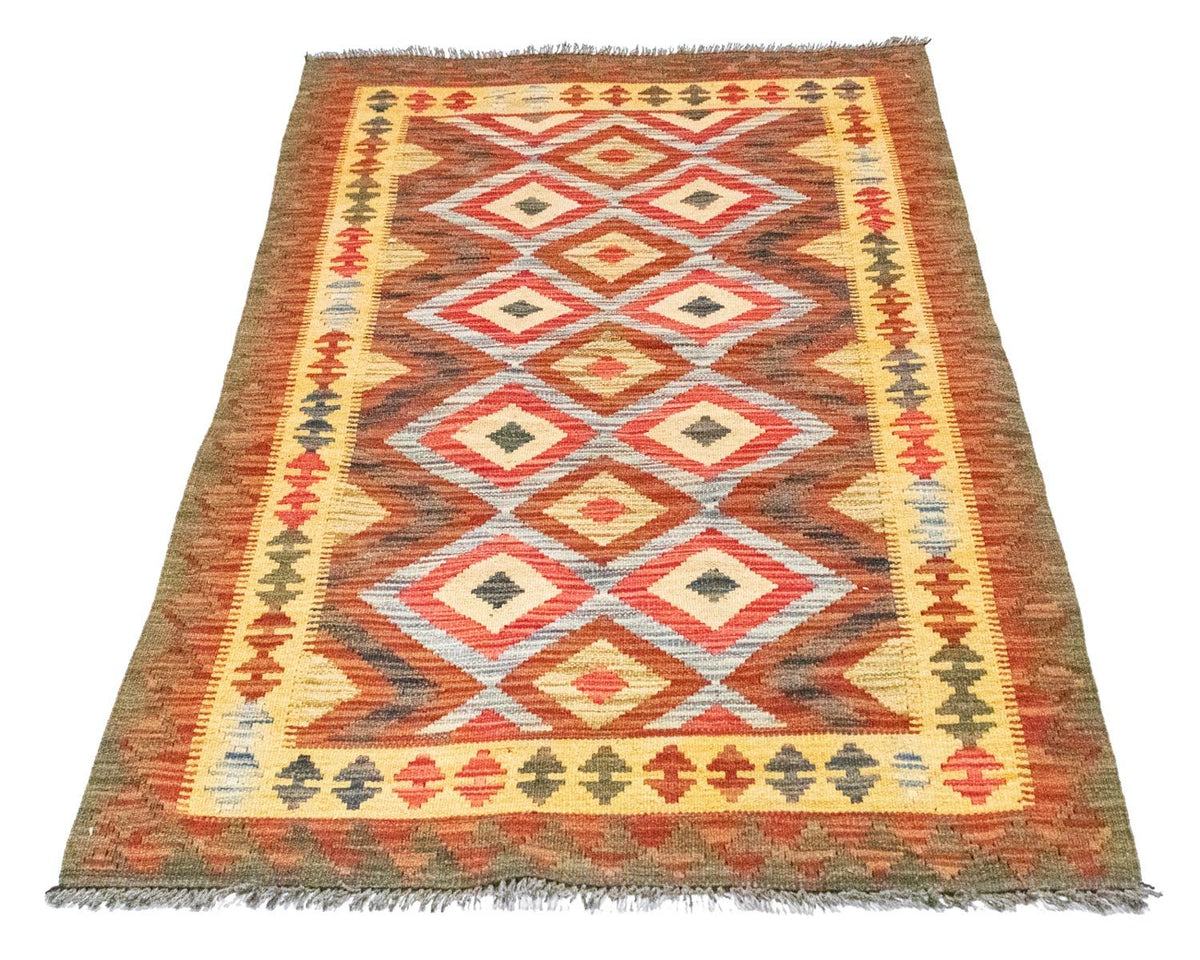 Tappeto Kelim - Orientale - 154 x 105 cm - arancione