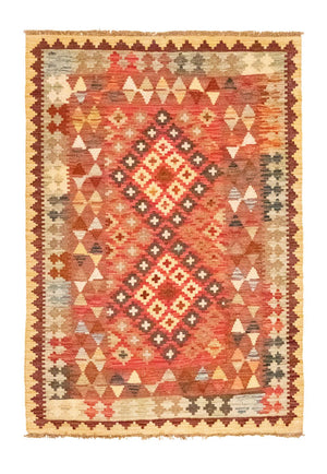 Tappeto Kelim - Orientale - 145 x 101 cm - arancione