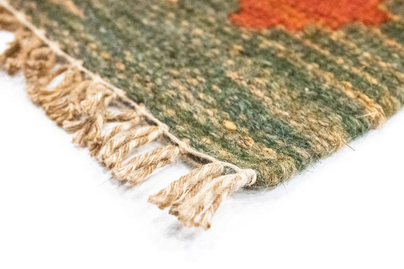 Tappeto corsia Tappeto Kelim - Orientale - 197 x 100 cm - arancione