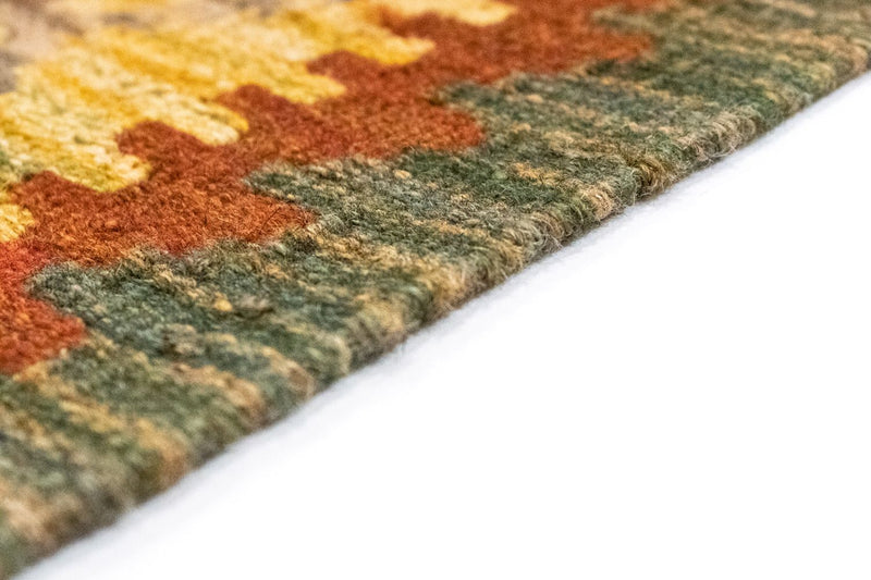 Tappeto corsia Tappeto Kelim - Orientale - 197 x 100 cm - arancione