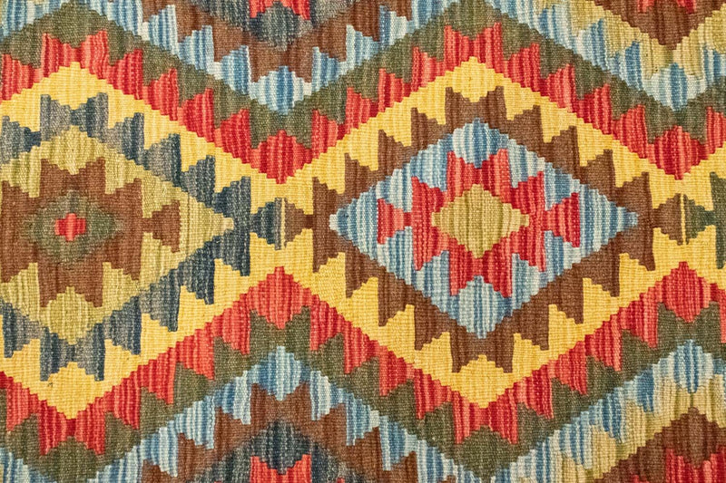 Tappeto corsia Tappeto Kelim - Orientale - 209 x 95 cm - beige