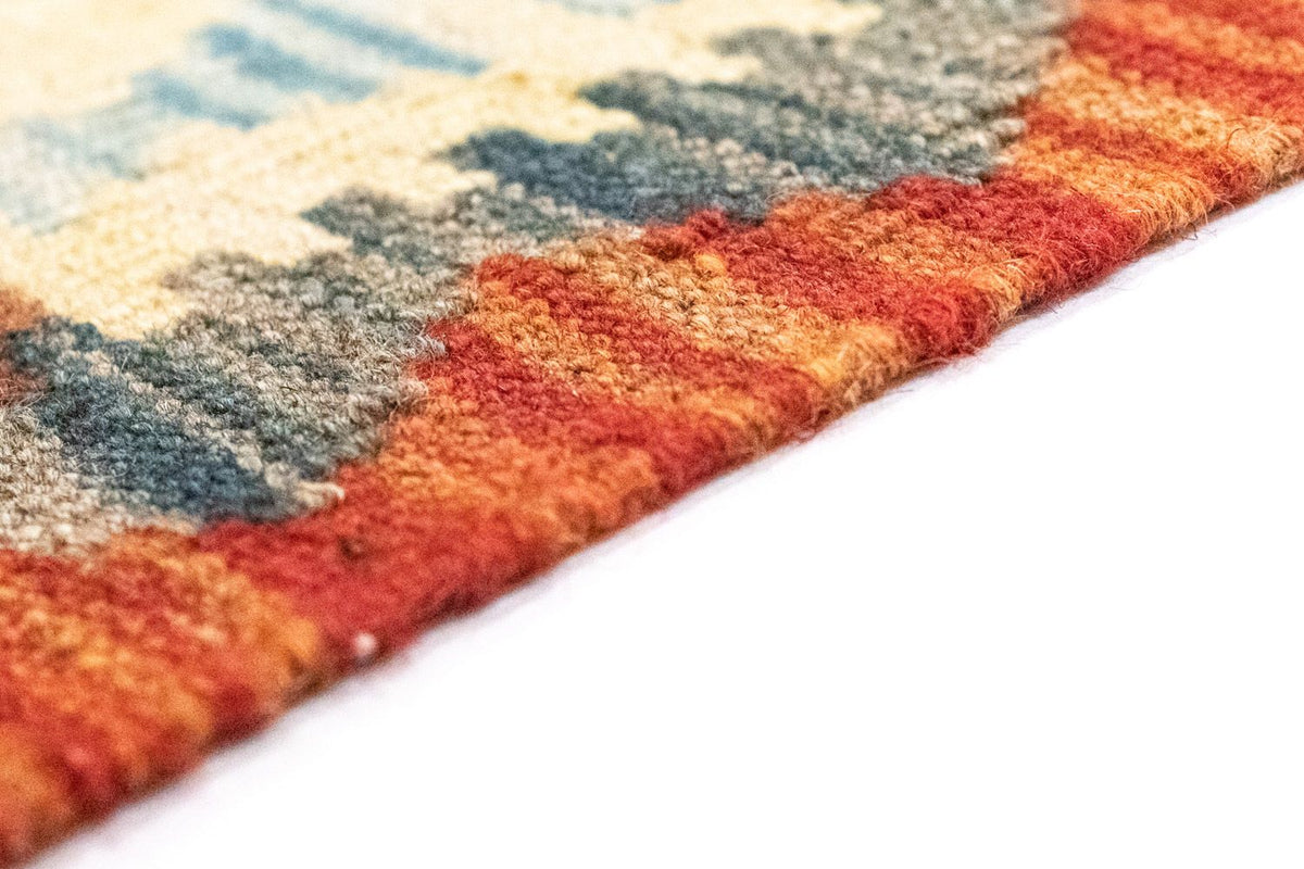 Tappeto corsia Tappeto Kelim - Orientale - 209 x 95 cm - beige