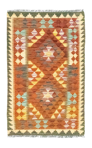 Tappeto Kelim - Orientale - 121 x 73 cm - arancione