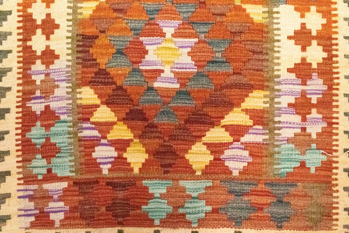 Tappeto Kelim - Orientale - 121 x 73 cm - arancione