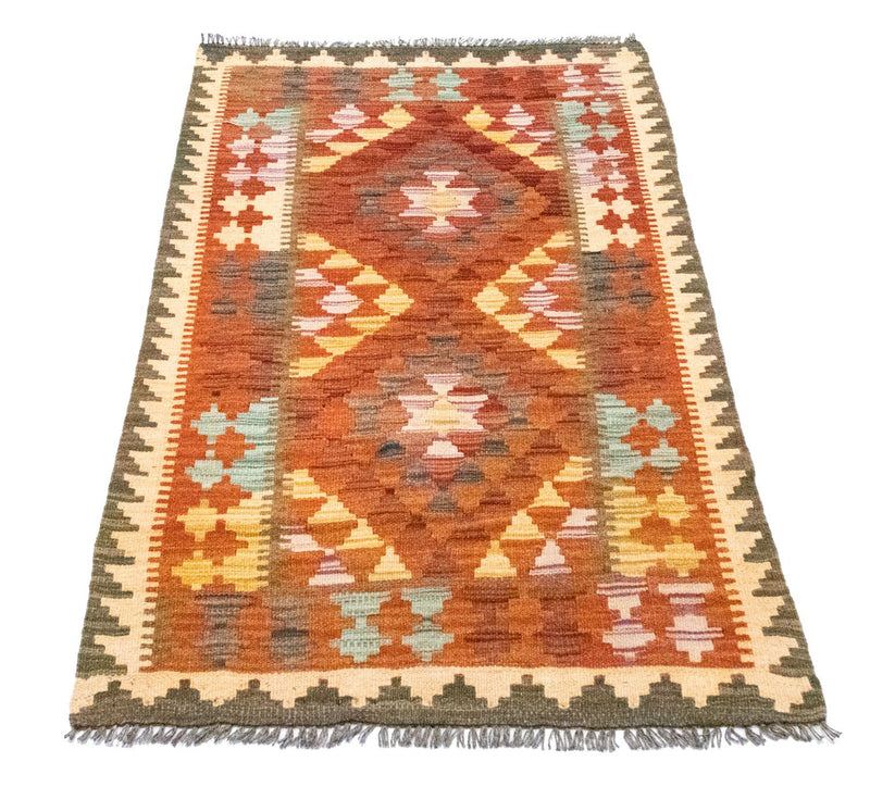 Tappeto Kelim - Orientale - 121 x 73 cm - arancione