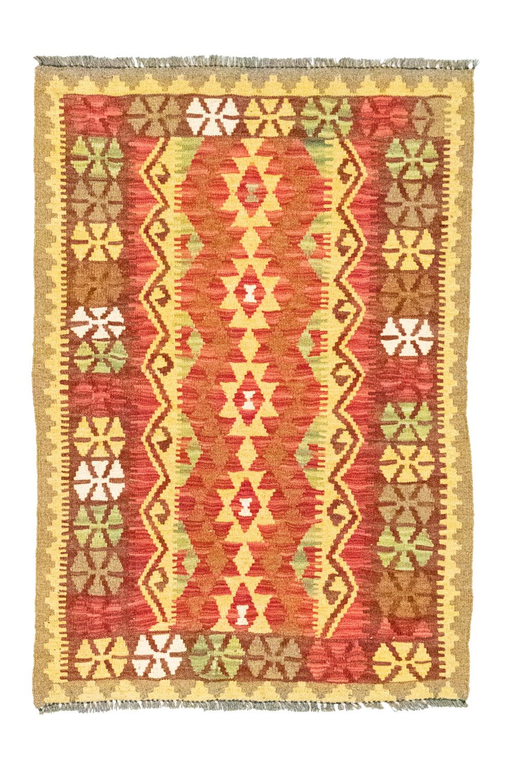Tappeto Kelim - Orientale - 120 x 82 cm - arancione
