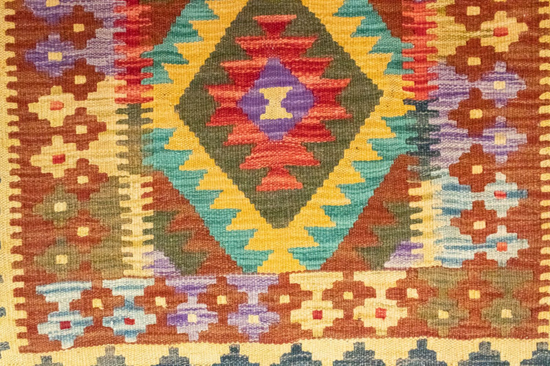 Tappeto Kelim - Orientale - 123 x 80 cm - marrone