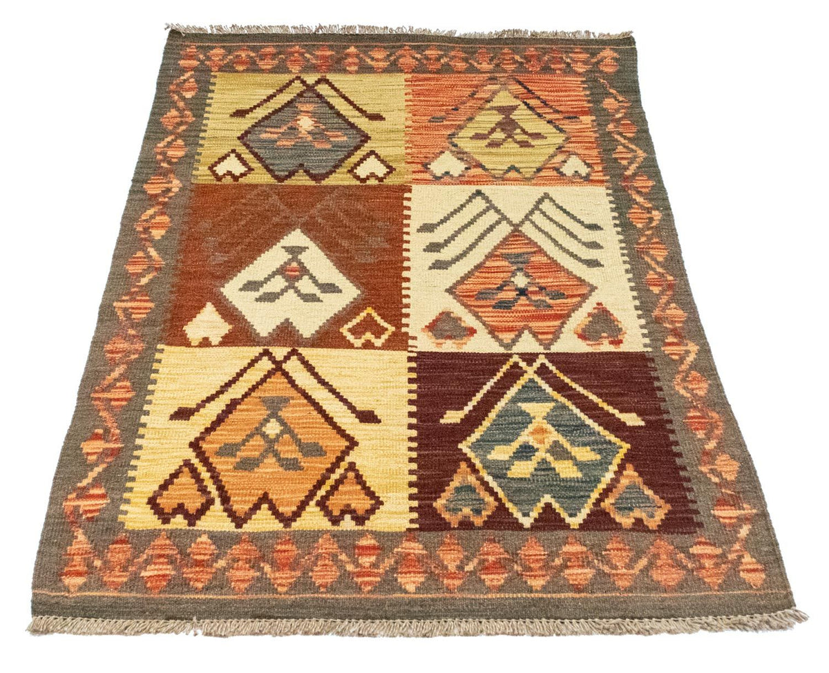Tappeto Kelim - Orientale - 123 x 83 cm - arancione