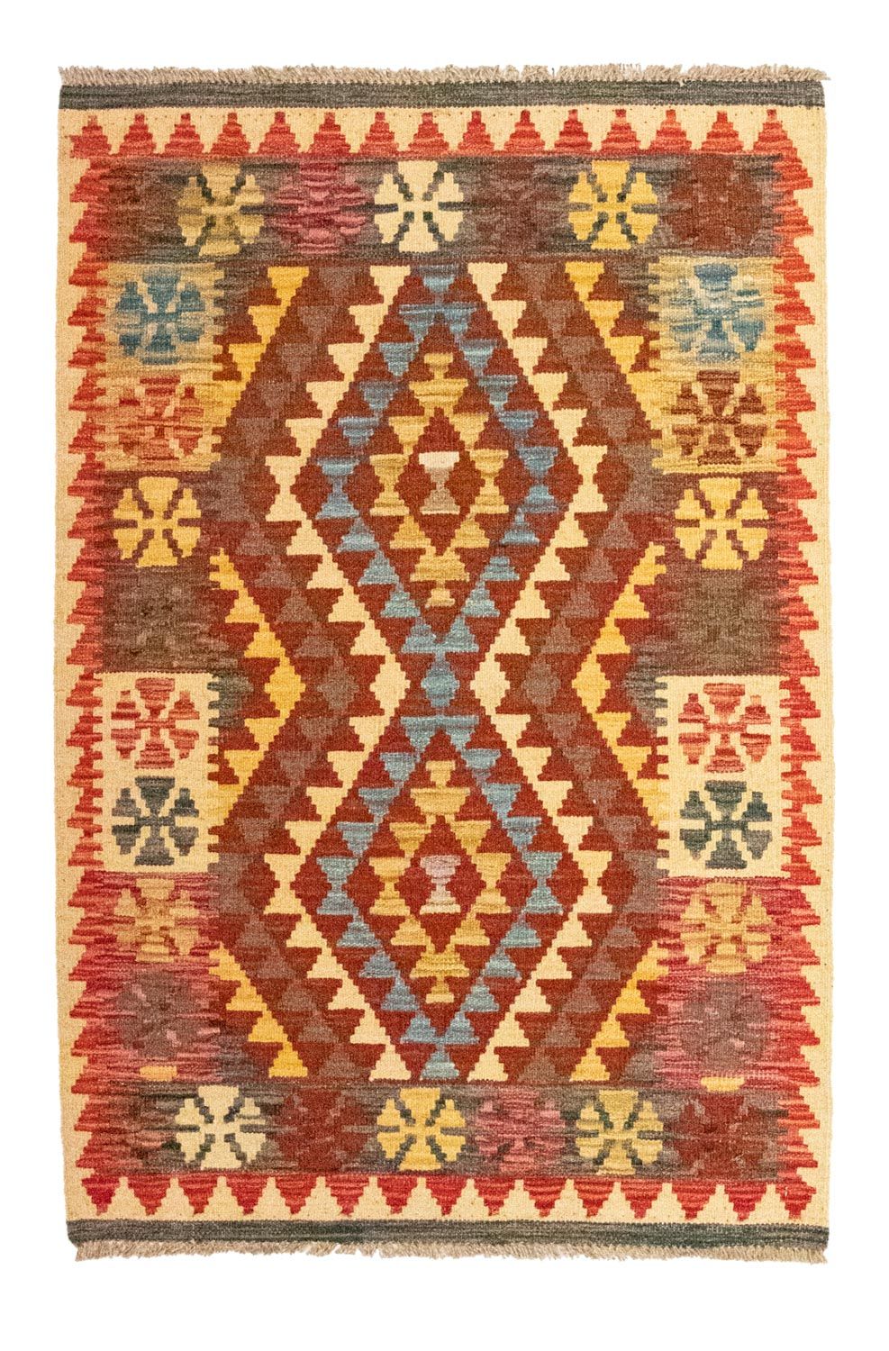 Tappeto Kelim - Orientale - 120 x 79 cm - arancione