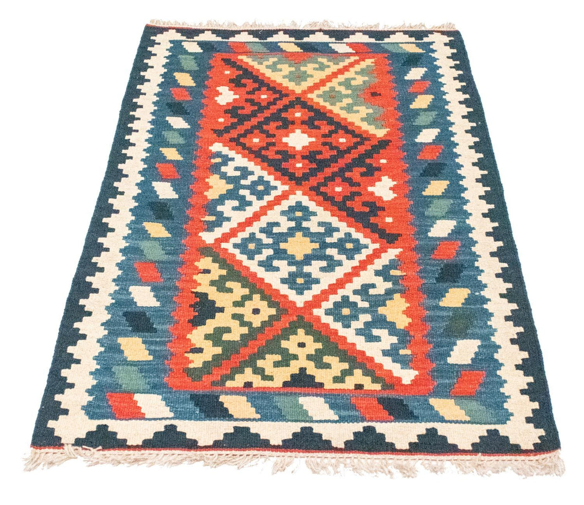 Tappeto Kelim - Orientale - 121 x 83 cm - blu
