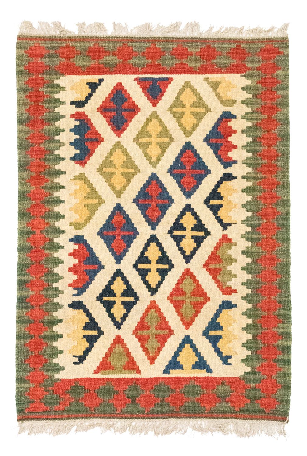 Tappeto Kelim - Orientale - 119 x 82 cm - arancione