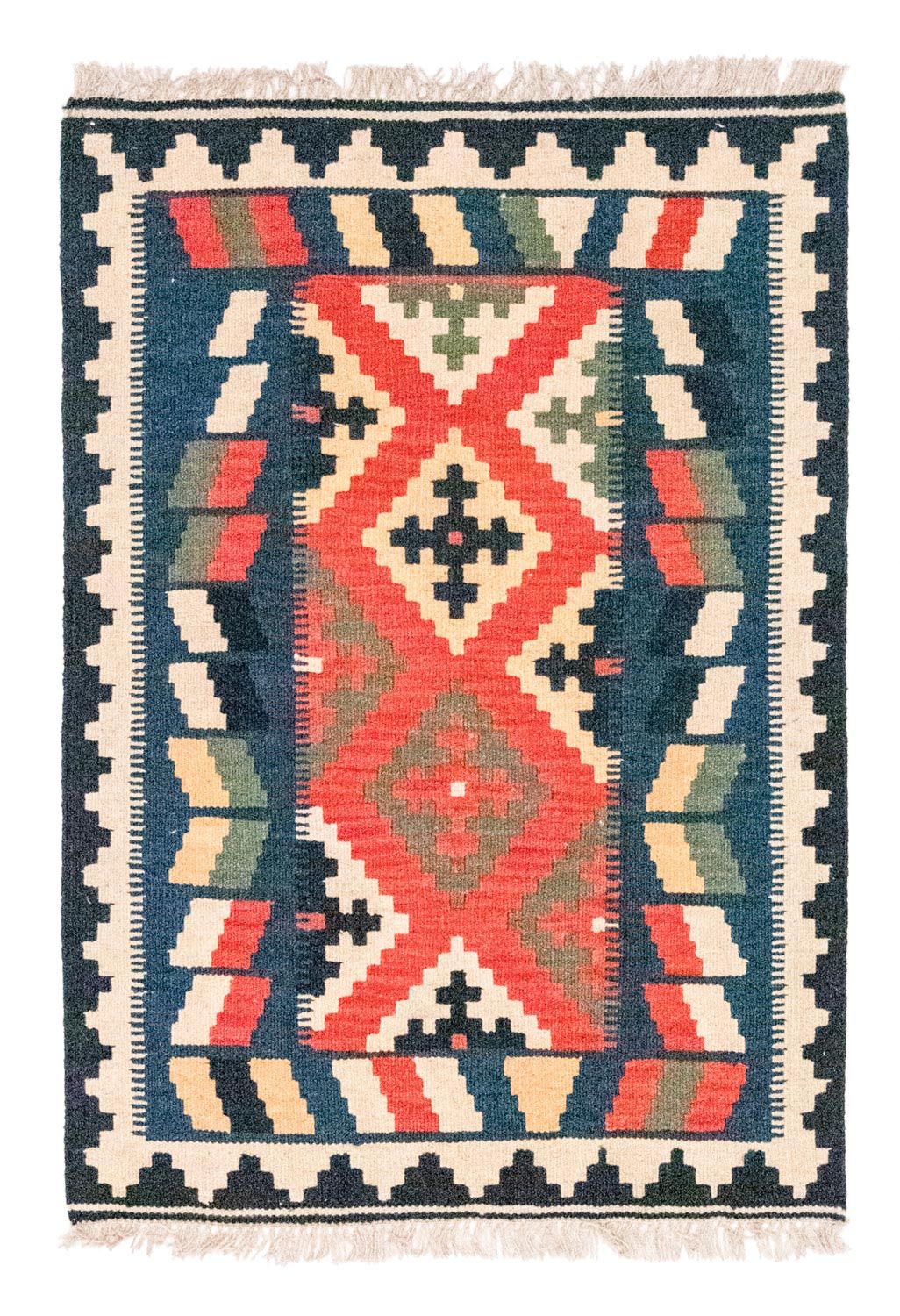 Tappeto Kelim - Orientale - 117 x 79 cm - arancione
