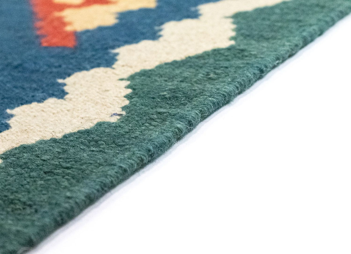 Tappeto Kelim - Orientale - 123 x 84 cm - blu