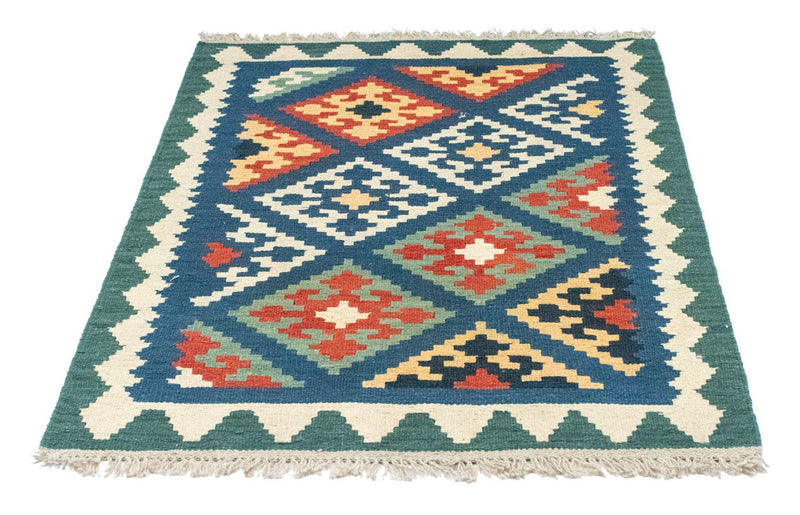 Tappeto Kelim - Orientale - 123 x 84 cm - blu