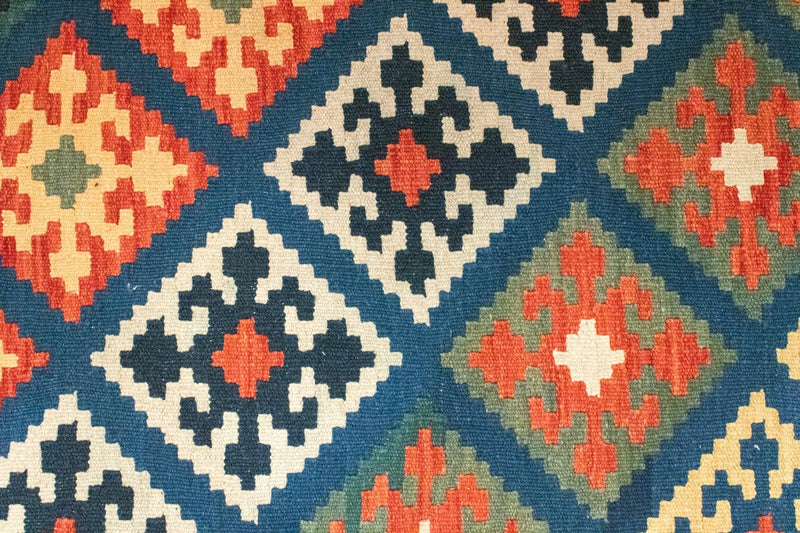 Tappeto Kelim - Orientale - 125 x 85 cm - blu
