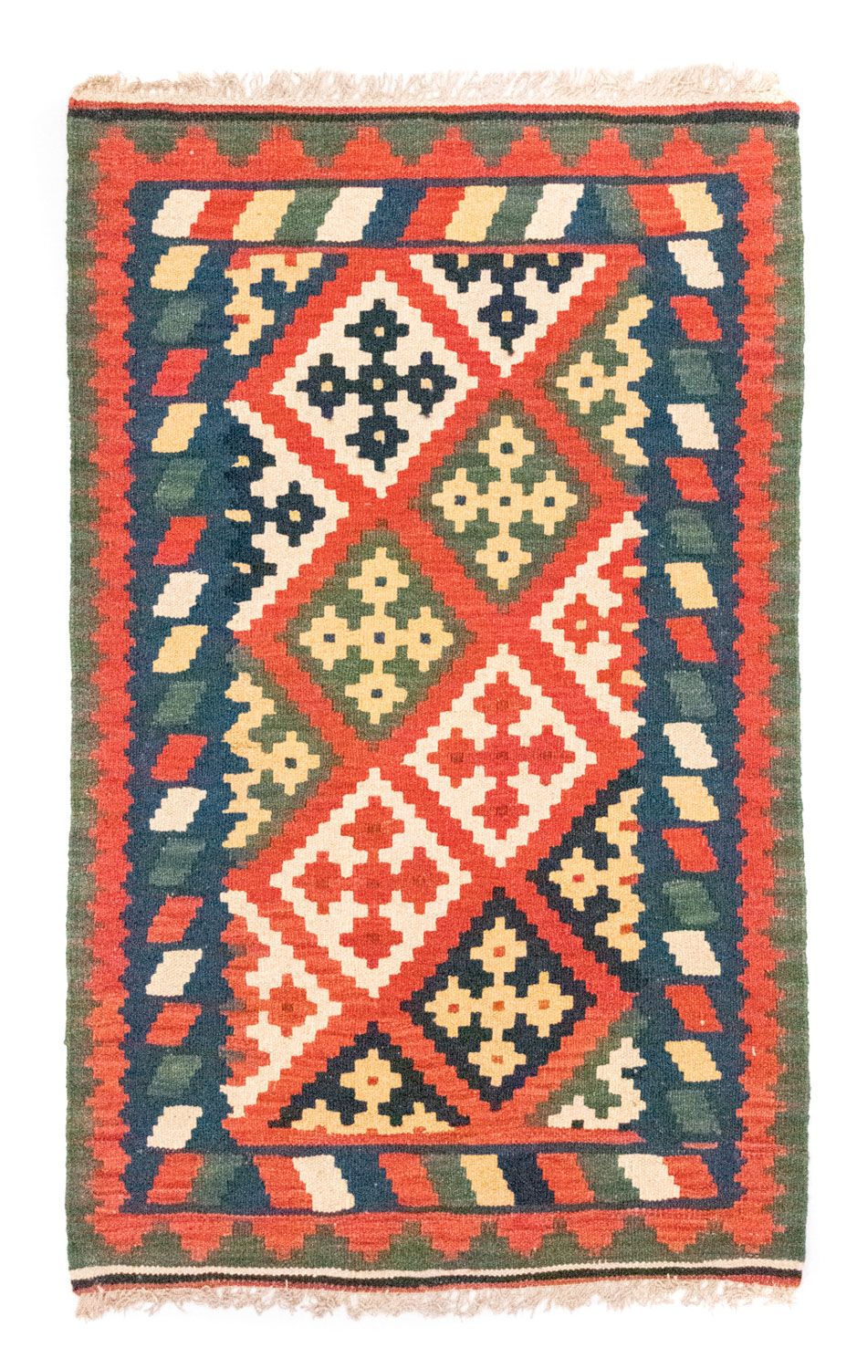 Tappeto Kelim - Orientale - 133 x 80 cm - arancione