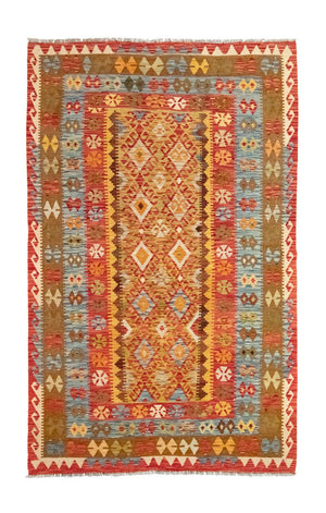 Tappeto Kelim - Orientale - 252 x 162 cm - oro