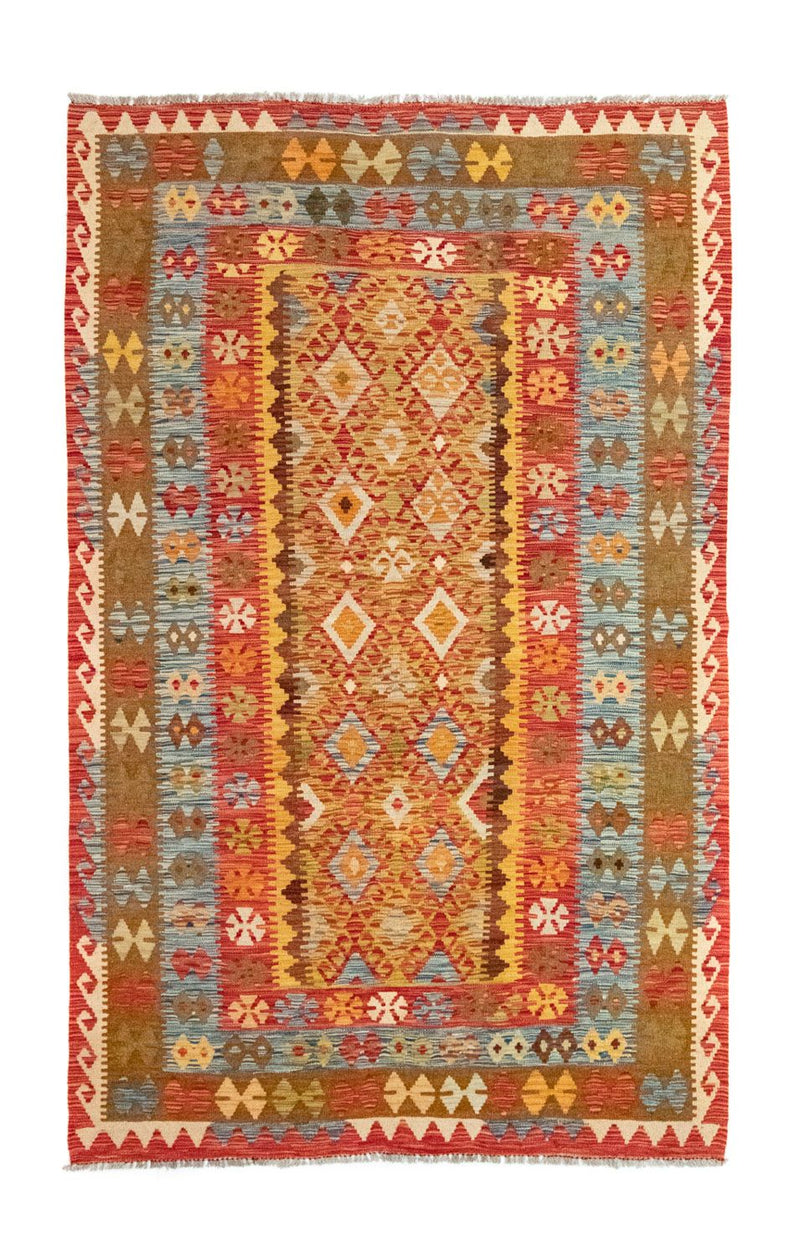 Tappeto Kelim - Orientale - 252 x 162 cm - oro