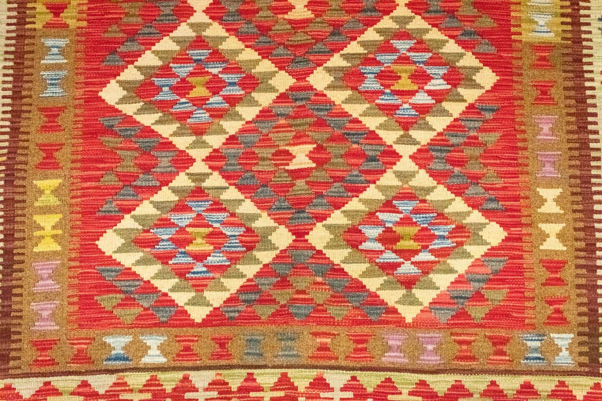 Tappeto Kelim - Orientale - 242 x 156 cm - arancione