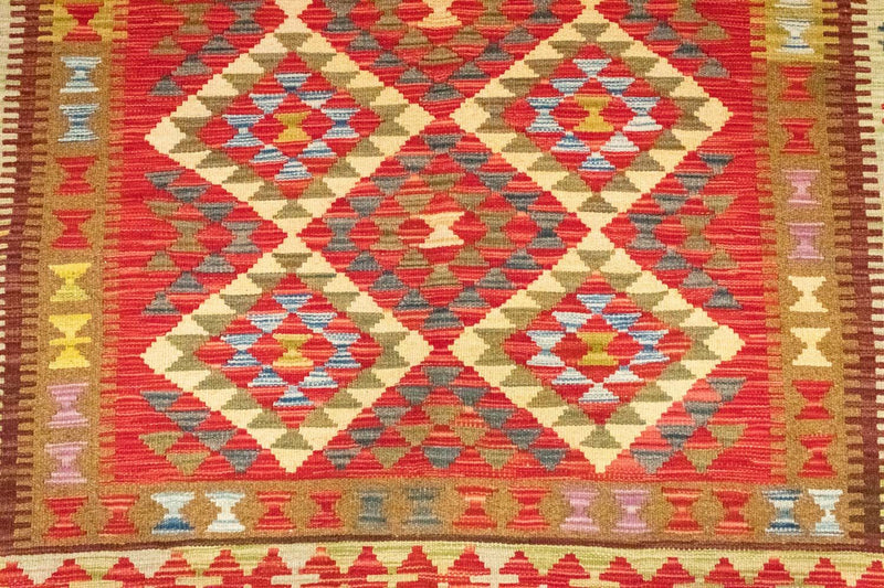 Tappeto Kelim - Orientale - 242 x 156 cm - arancione