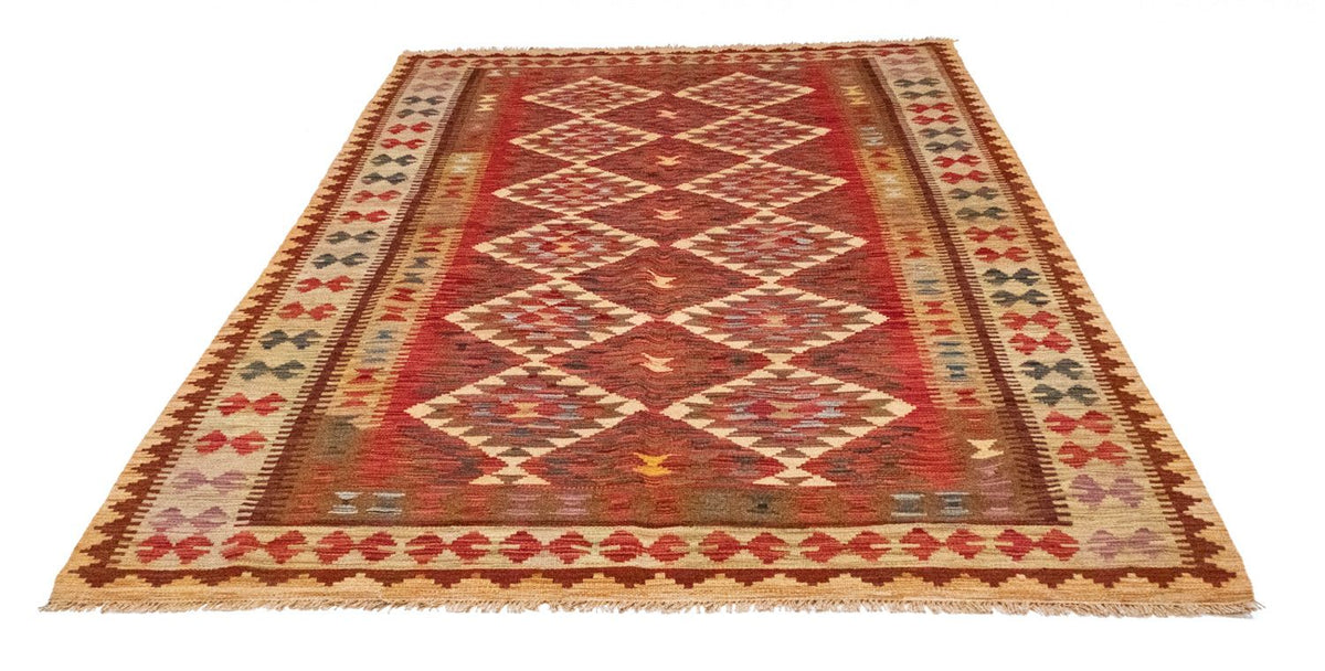 Tappeto Kelim - Orientale - 242 x 156 cm - arancione