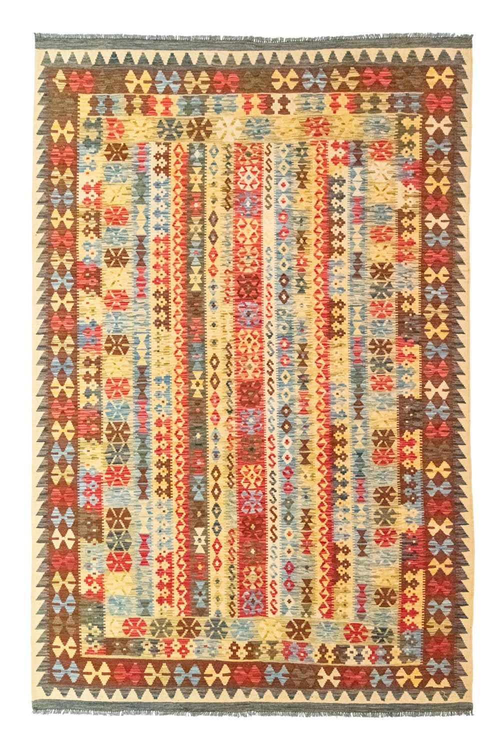Tappeto Kelim - Orientale - 304 x 196 cm - multicolore
